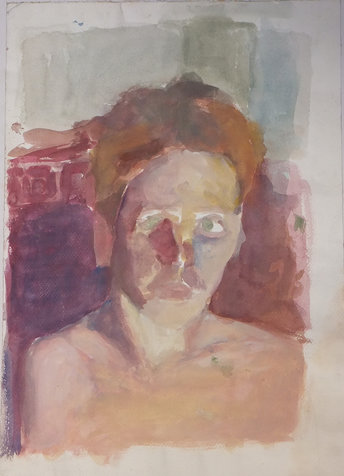  self portrait 49X35 cm 1988