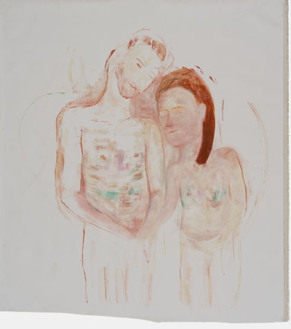  lovers 119X110 cm, 2019