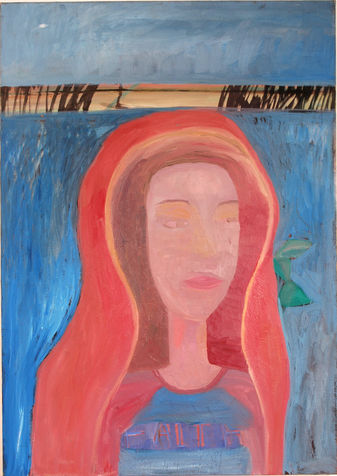  faith, oil on canvas, 2004 private collection