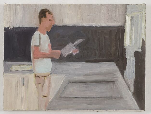  plaster in the kitchen, 30X40 cm 