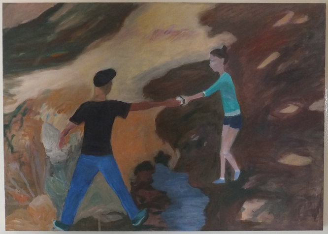  giving, 54X76 cm, 2012, private collection