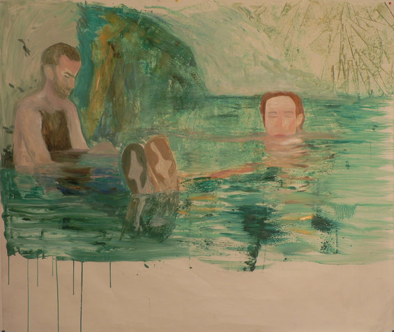  me floating, 133X145 cm