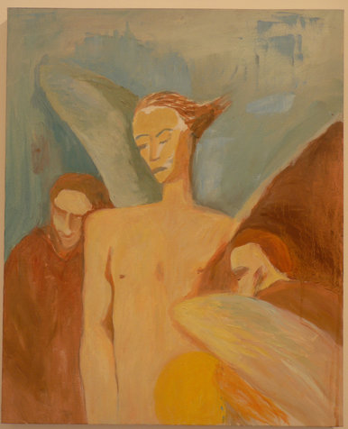  Abraham angels, 45x54 cm